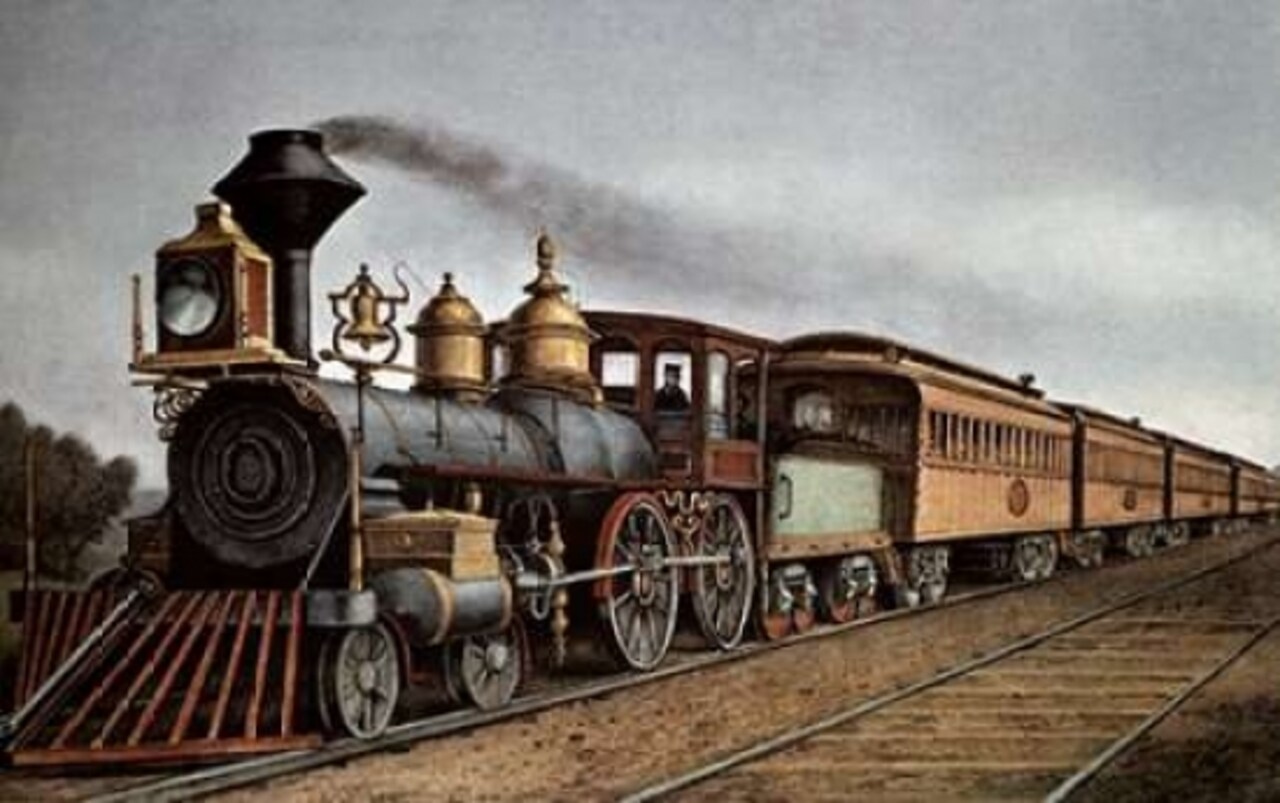 Through Express Poster Print by Currier and Ives - Item # VARPDX277221